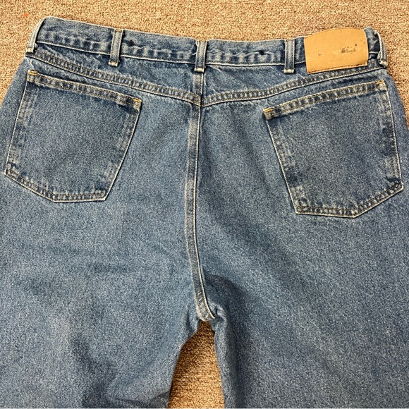 Wrangler Pro Gear Denim Blue Jeans 40x30 Chore Pants Durable Heavy Work - Picture 10 of 12
